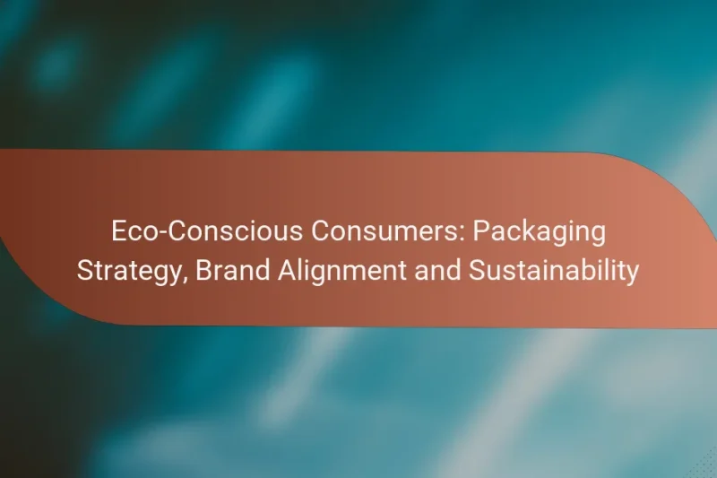 Eco-Conscious Consumers: Packaging Strategy, Brand Alignment and Sustainability