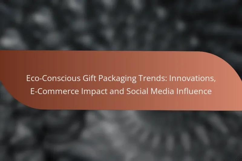 Eco-Conscious Gift Packaging Trends: Innovations, E-Commerce Impact and Social Media Influence