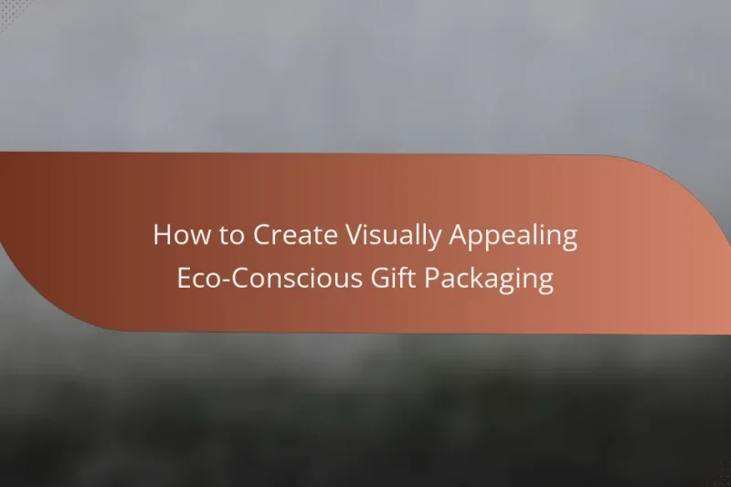 How to Create Visually Appealing Eco-Conscious Gift Packaging