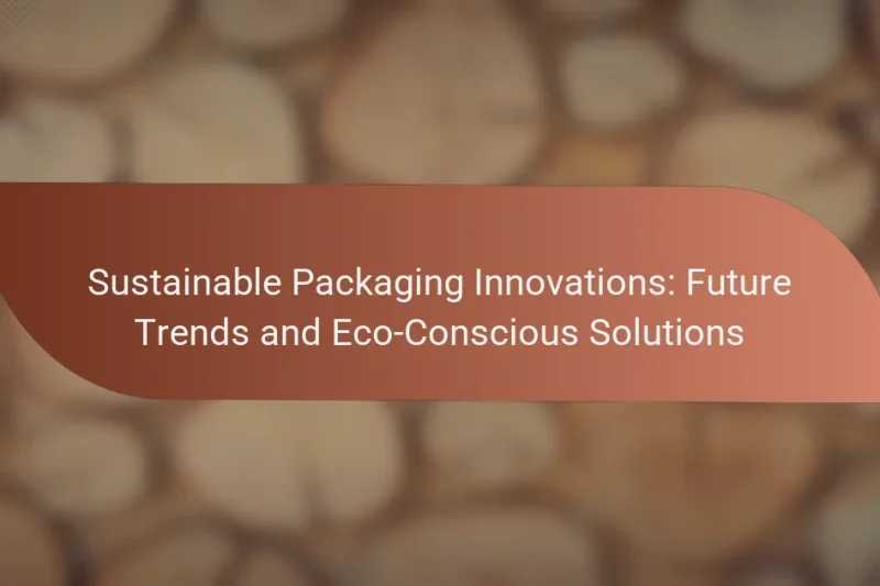 Sustainable Packaging Innovations: Future Trends and Eco-Conscious Solutions