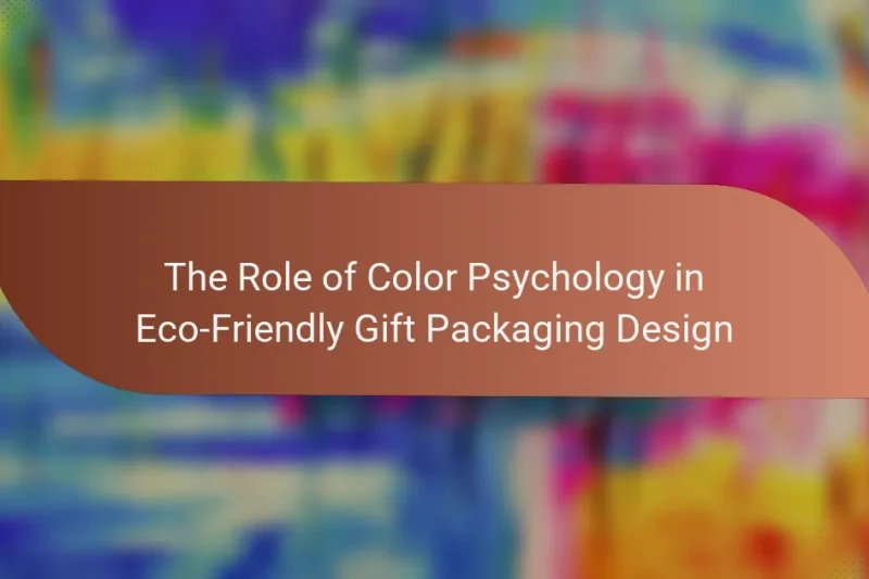 The Role of Color Psychology in Eco-Friendly Gift Packaging Design