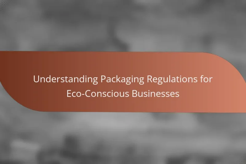 Understanding Packaging Regulations for Eco-Conscious Businesses